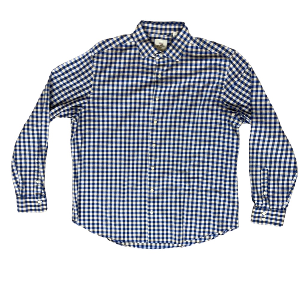 EUC Ben Sherman Long Sleeves Button Down Plaid Slim Fit Shirt